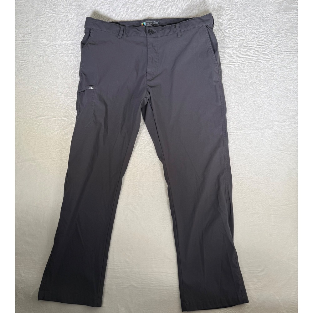 Unionbay UB Tech Mens 40x32 Gray Classic Fit Stretch Nylon Hiking Gorpcore